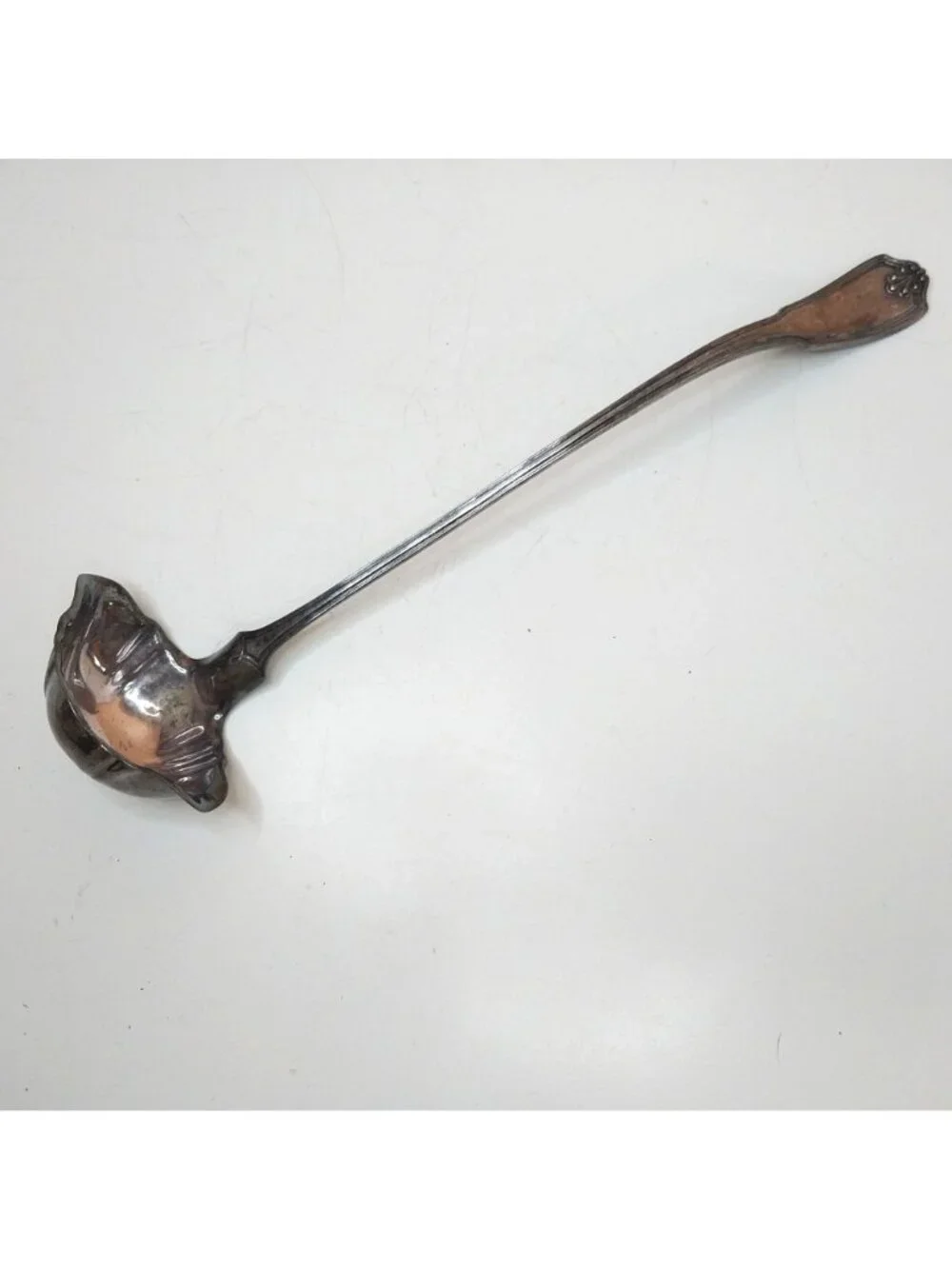 Reed & Barton Silver Plated Punch Ladle Ornate Handle Vintage 16